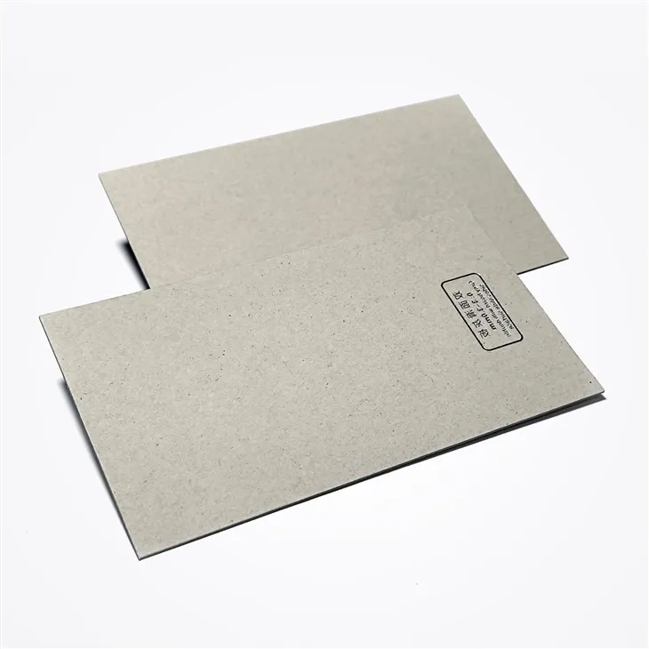 Tauler o cartró de cartró gris cartró per a carpetes de carpeta d'arc de làmina de paper gris de paper gris de 1,5 mm de paper gris